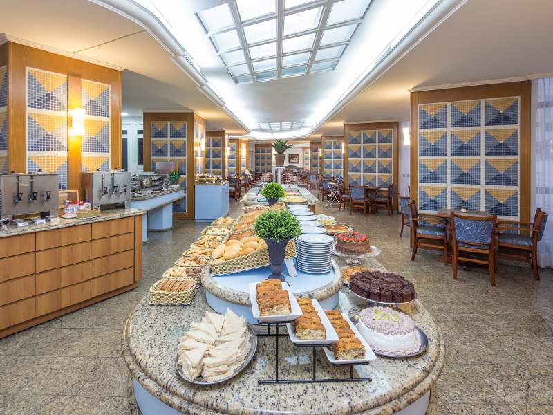 Café da manhã do hotel